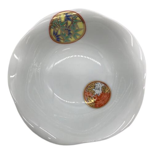 深川製磁 (フカガワセイジ) 小鉢 寿赤絵 5Pセット