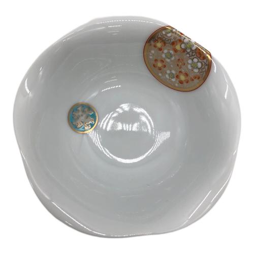 深川製磁 (フカガワセイジ) 小鉢 寿赤絵 5Pセット