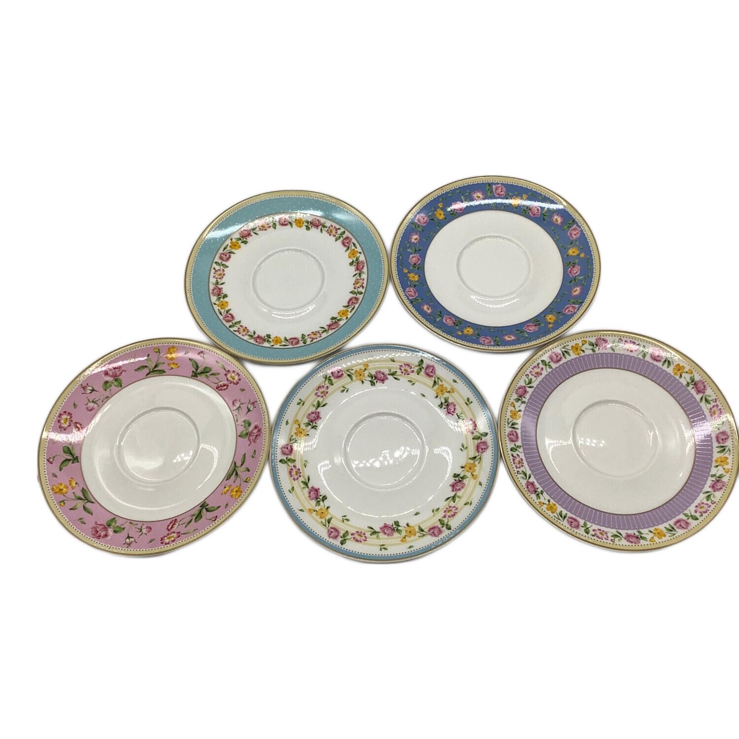 NARUMI (ナルミ) カップ&ソーサー セット イングリッシュガーデン 5P