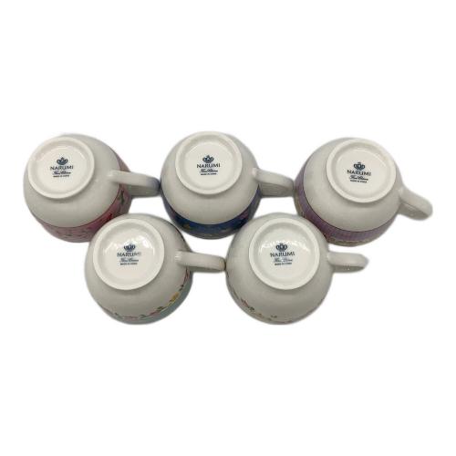 NARUMI (ナルミ) カップ&ソーサー セット イングリッシュガーデン 5Pセット