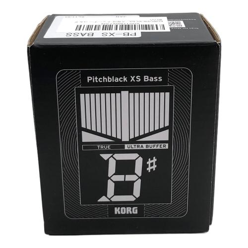 KORG (コルグ) Pitchblack XS Bass ペダルチューナー PB-XS