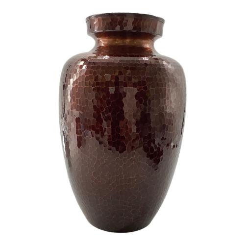 銅蟲 (ドウチュウ) 花瓶 久芳堂造 鯉 箱付