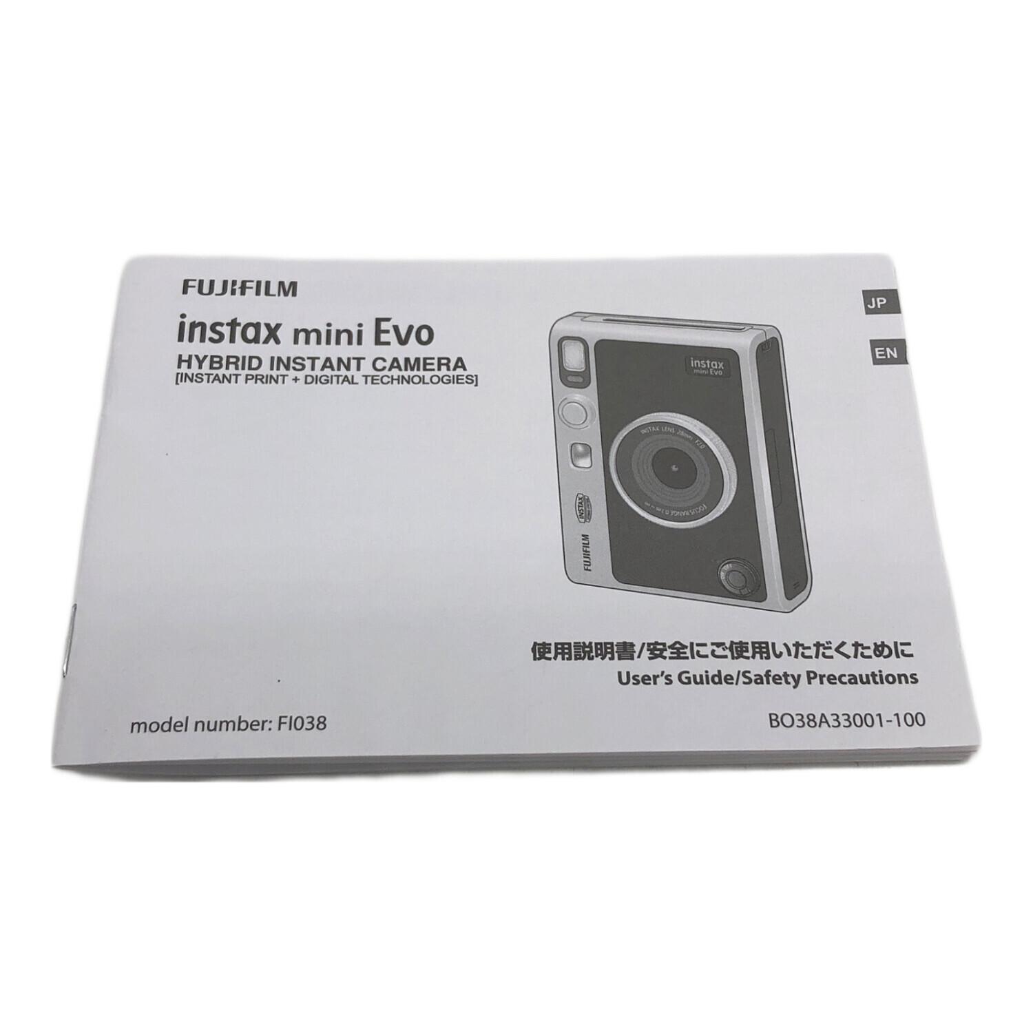 FUJIFILM (フジフィルム) インスタントカメラ INSTAX MINI EVO 