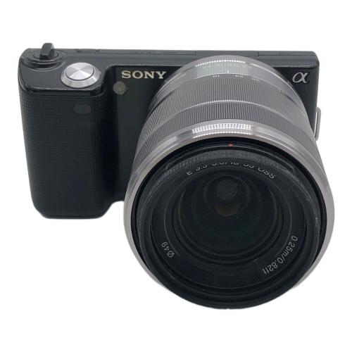 SONY (ソニー) デジタル一眼レフカメラ NEX-5 1670万画素(総画素) APS-C 23.5mm×15.6mm CMOS 専用電池(NP-FW50) ISO100～25600 1021888
