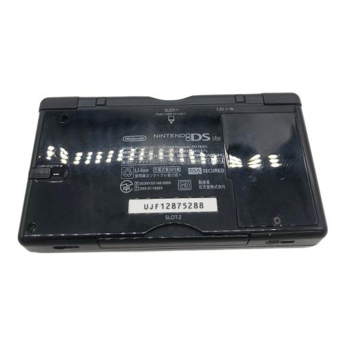 Nintendo (ニンテンドー) NintendoDSLite ブラック USG-001 -
