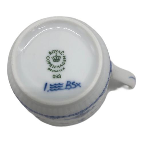ROYAL COPENHAGEN (ロイヤル・コペンハーゲン) カップ&ソーサー ブルーフルーテッド・プレイン
