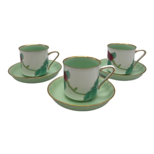 香蘭社 (コウランシャ) カップ&ソーサー ローズガーデン 3Pセット