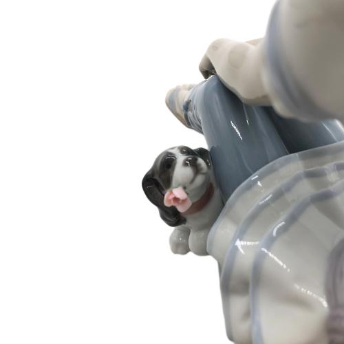 LLADRO (リヤドロ)01008645 そばにいるよ 犬と少女