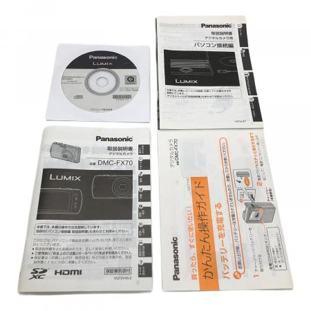 Panasonic (パナソニック) LUMIX DMC-FX70 1450万画素(総画素) 1