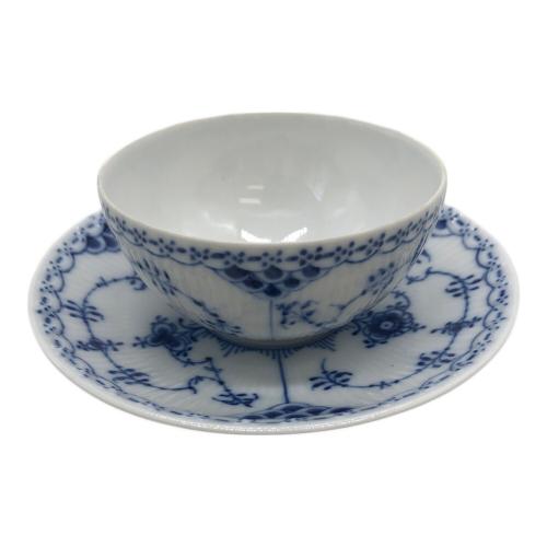 ROYAL COPENHAGEN (ロイヤル・コペンハーゲン) カップ&ソーサー ブルーフルーテッド・ハーフレース