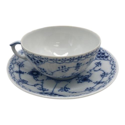 ROYAL COPENHAGEN (ロイヤル・コペンハーゲン) カップ&ソーサー ブルーフルーテッド・ハーフレース