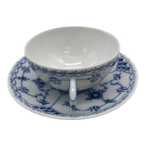 ROYAL COPENHAGEN (ロイヤル・コペンハーゲン) カップ&ソーサー ブルーフルーテッド・ハーフレース