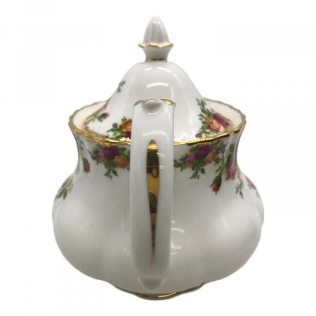 0203-156 ロイヤルアルバート　ティーポット　【※高額品のため防犯上カウンター内で保管して… ROYAL ALBERT (ロイヤルアルバート) ティーポット オールドカントリー
