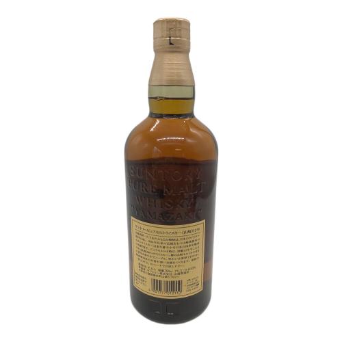 SUNTORY サントリー ジャパニーズウィスキー 響マーク ラベル浮き有 750ml 山崎 12年 旧ボトル 未開封