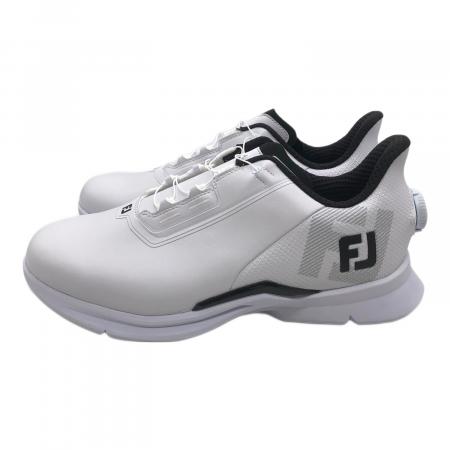 ＦＪフットジョイ ゴルフシューズ【ホワイト/26.0㎝】新品！ フットジョイ FootJoy ゴルフシューズ EXL 45141J 26.5cm