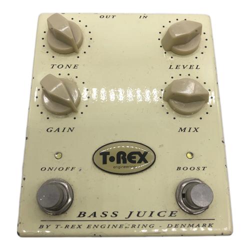 t-rex (ティーレックス) ベースエフェクター BASS JUICE 動作確認済み