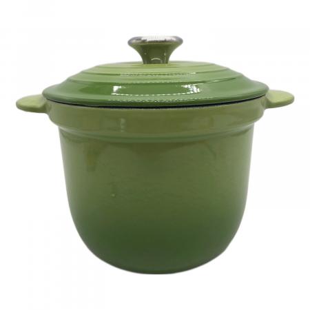 【Andy】【未使用】LE CREUSET 両手鍋 22cm 緑 Andy】【未使用】LE CREUSET 両手鍋 22cm 緑 Amazon｜[ ル