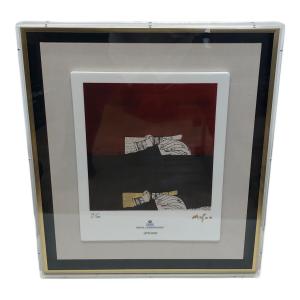 ROYAL COPENHAGEN (ロイヤル・コペンハーゲン) 陶板画 「聖なる手」 72/100 池田満寿夫