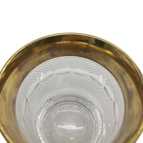 MOZER オールドグラス 金彩 本体のみ 金彩くすみ有