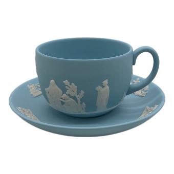 Wedgwood (ウェッジウッド) カップ&ソーサー ジャスパーターコイズ