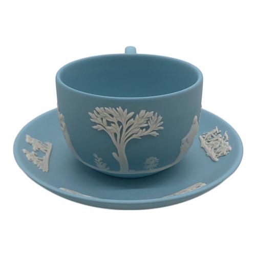 Wedgwood (ウェッジウッド) カップ&ソーサー ジャスパーターコイズ
