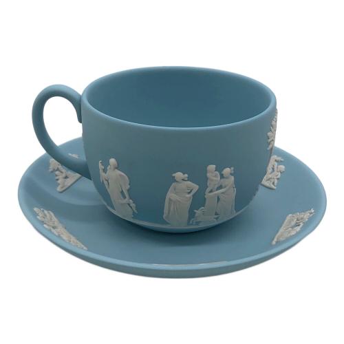 Wedgwood (ウェッジウッド) カップ&ソーサー ジャスパーターコイズ