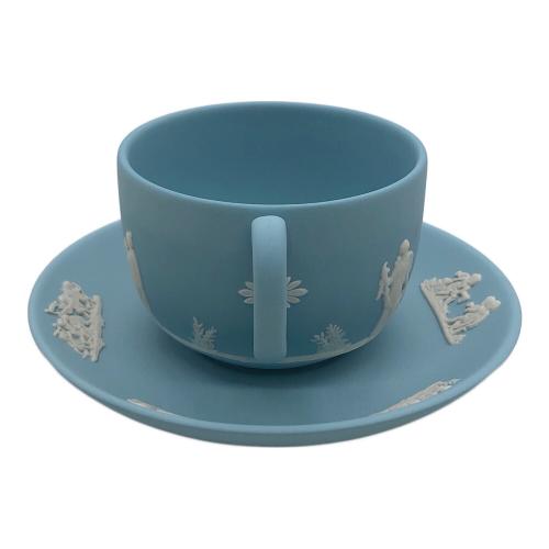 Wedgwood (ウェッジウッド) カップ&ソーサー ジャスパーターコイズ