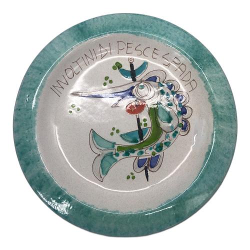 DESIMONE (デシモーネ) プレート カジキ柄　絵皿