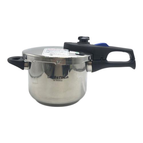 LA BETTOLA (ラベットラ) 片手圧力鍋 LB-157 落合務 PSCマーク(圧力鍋)有