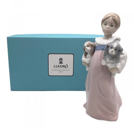 LLADRO リヤドロ 私のパピィたち フィギュリン LLADRO (リヤドロ) フィギュリン 「私のパピィたち」｜トレファクONLINE