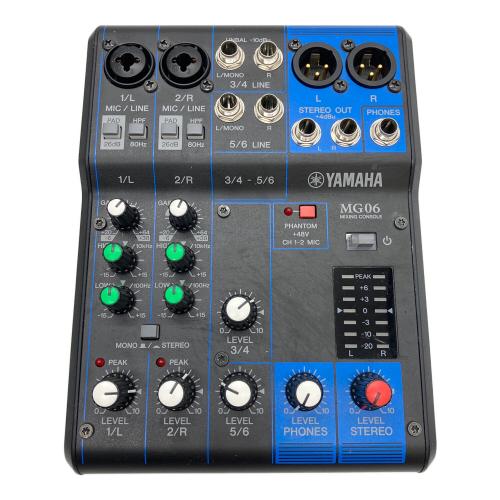 YAMAHA (ヤマハ) ミキサー MG06