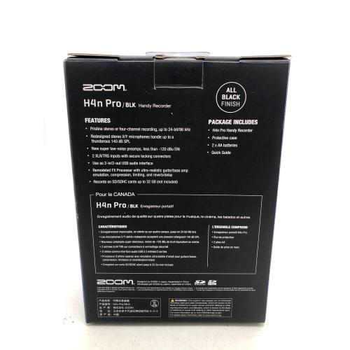 ZOOM (ズーム) ハンディーレコーダー H4n Pro -