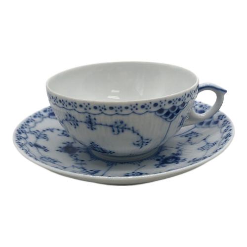 ROYAL COPENHAGEN (ロイヤル・コペンハーゲン) カップ&ソーサー  ブルーフルーテッド・ハーフレース