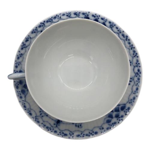 ROYAL COPENHAGEN (ロイヤル・コペンハーゲン) カップ&ソーサー  ブルーフルーテッド・ハーフレース
