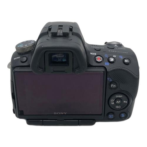 SONY (ソニー) SLT-A55V 1620万画素(有効画素) APS-C 23.5mm×15.6mm CMOS 専用電池 SDHCカード SDカード メモリースティックPRO Duo SDXCカード 0350778