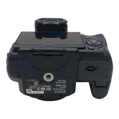 SONY (ソニー) SLT-A55V 1620万画素(有効画素) APS-C 23.5mm×15.6mm CMOS 専用電池 SDHCカード SDカード メモリースティックPRO Duo SDXCカード 0350778