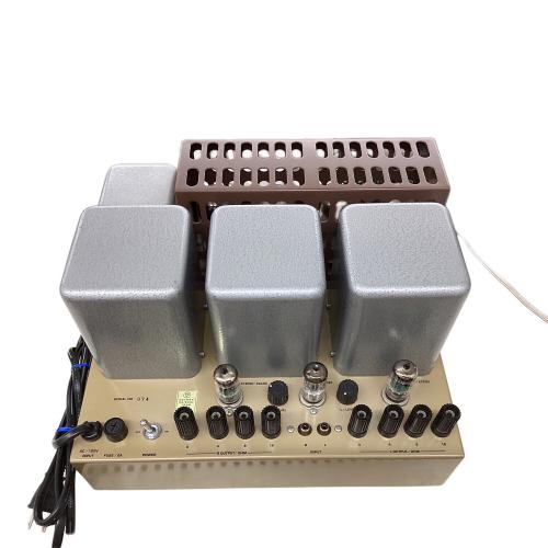 【ジャンク】上杉研究所(ウエスギケンキュウジョ)管球式パワーアンプ ステレオパワーアンプ U・BROS-30 通電確認のみ -