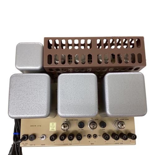 【ジャンク】上杉研究所(ウエスギケンキュウジョ)管球式パワーアンプ ステレオパワーアンプ U・BROS-30 通電確認のみ -