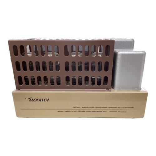 【ジャンク】上杉研究所(ウエスギケンキュウジョ)管球式パワーアンプ ステレオパワーアンプ U・BROS-30 通電確認のみ -