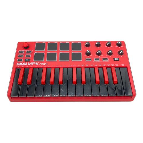 AKAI (アカイ) MIDIキーボード MPK mini MK2 RED