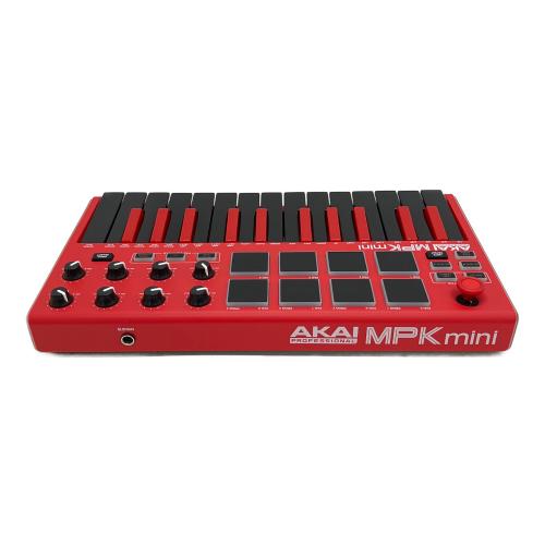 AKAI (アカイ) MIDIキーボード MPK mini MK2 RED