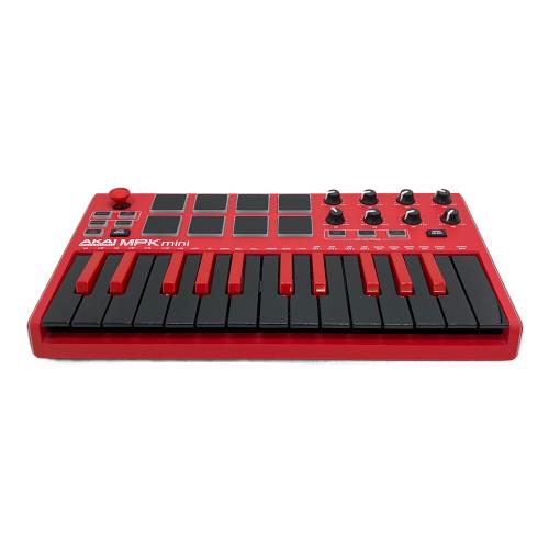 AKAI (アカイ) MIDIキーボード MPK mini MK2 RED