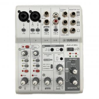 YAMAHA (ヤマハ) ミキサー AG06