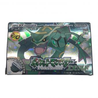 Nintendo (ニンテンドー) ゲームボーイアドバンス用ソフト 箱破れ有 ポケットモンスター エメラルド CERO A (全年齢対象)