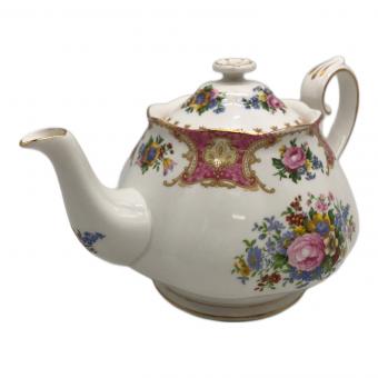 ROYAL ALBERT (ロイヤルアルバート) ティーポット 本体のみ 注ぎ口内部にややヨゴレ有/全体的にヨゴレ有 レディーカーライル
