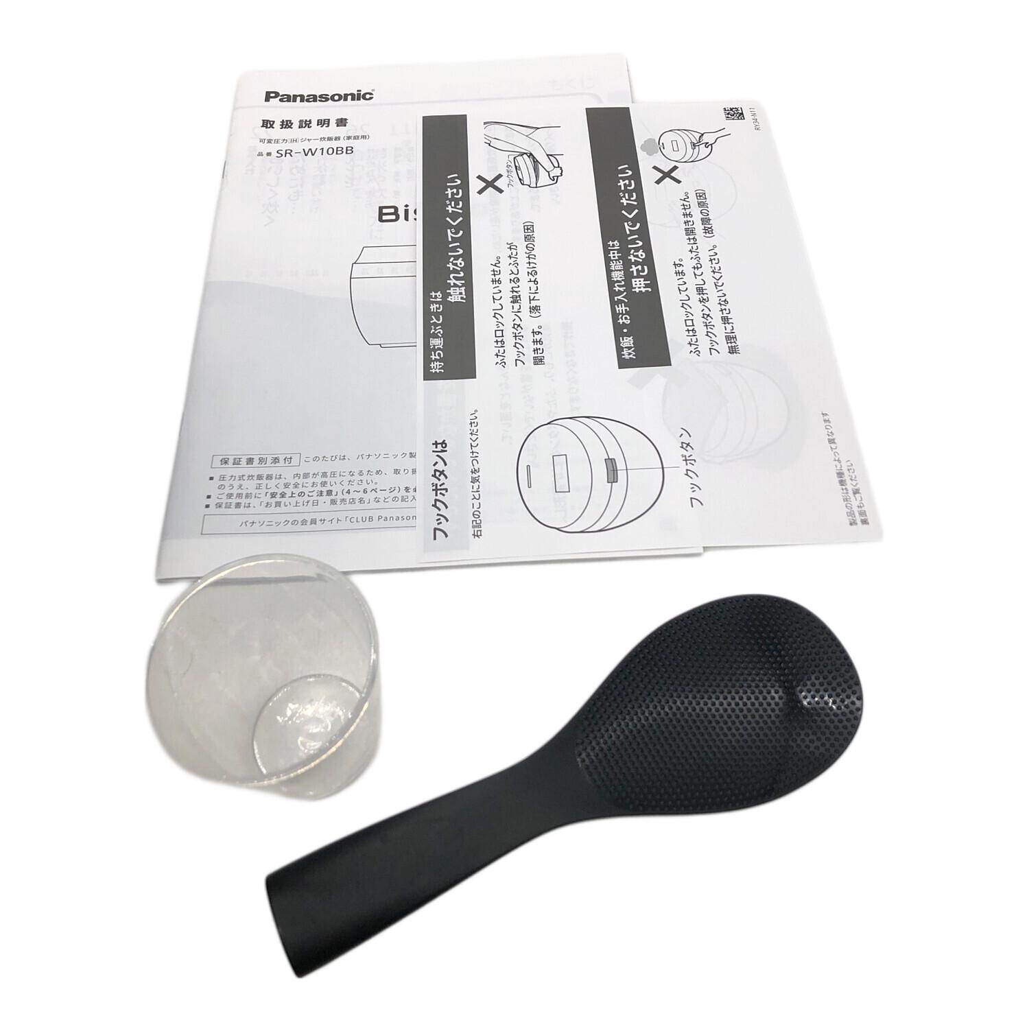 Panasonic (パナソニック) IH炊飯ジャー SR-W10BB-K 程度S(未使用品 