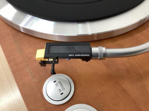 DENON (デノン) レコードプレイヤー DP-500M フタ部分ヒンジ無し/動作確認済み