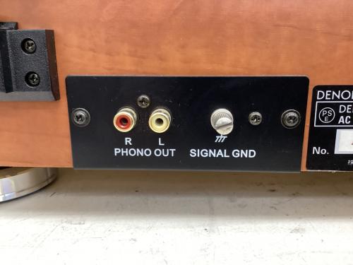 DENON (デノン) レコードプレイヤー DP-500M フタ部分ヒンジ無し/動作確認済み
