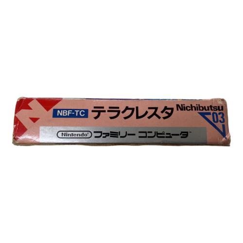 ニチブツ テラクレスタ ファミコン用ソフト 箱劣化有