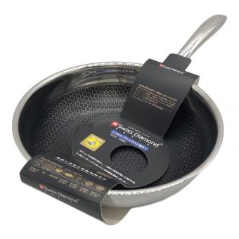 Swiss Diamond (スイスダイヤモンド) フライパン 24cm ウォックパン蓋付